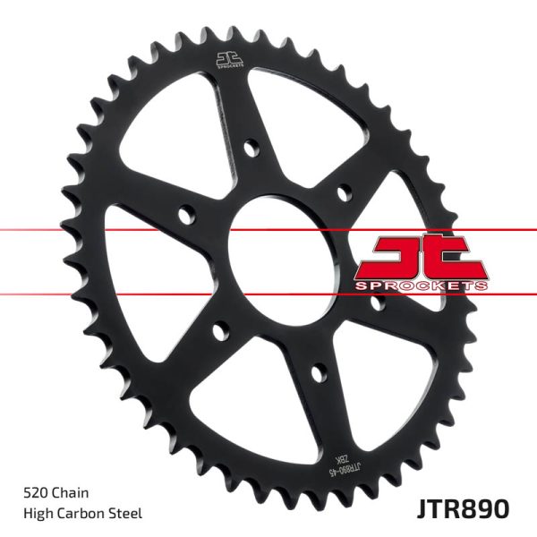 Catalina - KTM Duke 200 - JTSprockets - JTR890.42ZBK