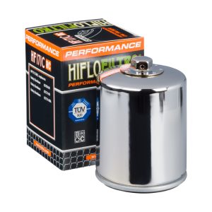 Filtro de Aceite - HF171CRC - Cromado - HIFLOFILTRO - Harley Davidson Fat Boy